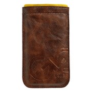 Galaxy S III用カバー シェル ブラウン G1386 SHEL BR