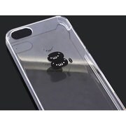 Applusアップラスハードクリアケース 黒ショボーン [iPhone5用]