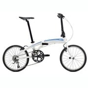 Verge(ヴァージュ) P18 A Road Bike. But Portable. White×Blue 13VR18WHBL WH/BL 20