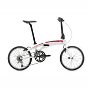 Verge(ヴァージュ) P18 A Road Bike. But Portable. White×Red 13VR18WHRD WH/RD 20