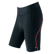 W220-3D-5-L [コールドブラックパンツ L ブラック/トマトレッド 女性用]