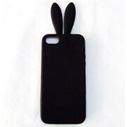 I5-6-BK [iPhone5用 ケース うさ耳BK]