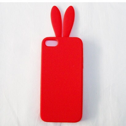 I5-6-RD [iPhone5用 ケース うさ耳RD]