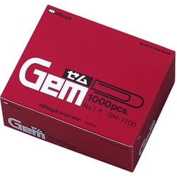 ゼムクリップ(紙箱)大 GM-1700