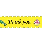 ラッピング用品 TM00036 ナミナミマスキングテープBThankyouイエロー