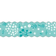 ラッピング用品 TM00044 ナミナミマスキングテープCガーデングリーン