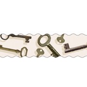 ラッピング用品 TM00052 ナミナミマスキングテープCアンティークキー