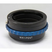 ニコン1-ペンタックスK(DAレンズ対応)マウントアダプター NOVO NIK 1/PENT
