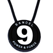 BANDELnecklace No.9 Black×Whiteショートタイプ [ネックレス No.9 ブラックショートタイプ]