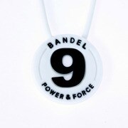 BANDELnecklace No.9 White×Blackショートタイプ [ネックレス No.9 ホワイトショートタイプ]