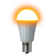 LED電球 小型電球形 E17口金 電球色 370lm 密閉器具対応 断熱施工器具対応 調光器具対応 elchica エルチカ GH-LDA5L-H-E17/D
