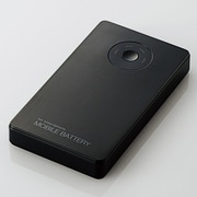 モバイルバッテリー リチウムイオン電池 スマホ汎用 4700mAh カラフル ブラック DE-M02L-4710BK