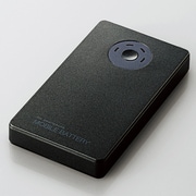 モバイルバッテリー リチウムイオン電池 スマホ汎用 4700mAh カラフル ガンメタリック DE-M02L-4710GM