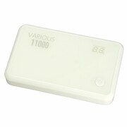 スマホ&iPhone&各種対応大容量マルチバッテリー 11000mAh PVB-11000WH