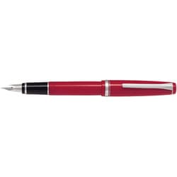 万年筆 エラボー レッド樹脂軸 （細字・軟） FE-18SR-R-SF