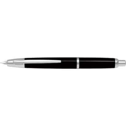 万年筆 キャップレスデシモ ブラック ペン種EF型（極細字） FCT-15SR-BEF
