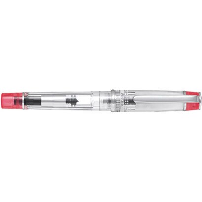 万年筆 プレラ色彩逢い 透明レッド ペン種M型（中字） FPRN350R-TRM
