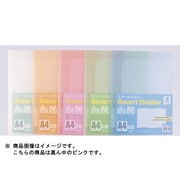 書類整理グッズ NSH-A4-4CP スマートホルダーA4-4P ピンク