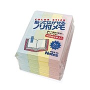 書類整理グッズ MF-200C-5 はってはがせるのり付メモ カラーハーフ5