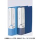 書類整理グッズ INC-240-SB 名刺ホルダー240名 Sブルー