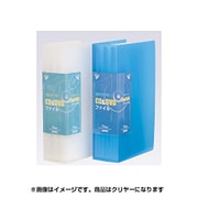 書類整理グッズ CDF-72-C CD&DVDファイル72枚用 クリヤー