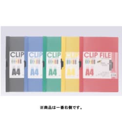 書類整理グッズ BCF-A4-DG クリップファイルA4 Dグレー