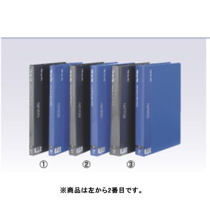 書類整理グッズ BCB-B5-20B B5クリヤーブック20P ブルー