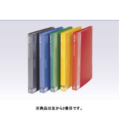 書類整理グッズ BCB-A4-40B A4クリヤ-ブック 40P ブルー