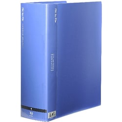 書類整理グッズ BCB-A4-160B A4クリヤーブック 160Pブルー