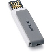 USBメモリ USB3.0対応 クリップ型 8GB グレー RUF3-CP8G-GY