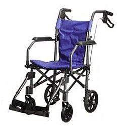 Amazon | 携帯折り畳み式軽量介助車いす ハンディライトプラス HLP09020 レッド 【ユーキ・トレーディング】 | 介助用車いす