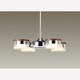 LED4灯シャンデリア　電球色 DXL-81020