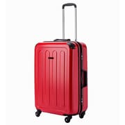 バンドル 新サイレントスーツケース Mサイズ 旅行日数目安:2~3泊 57L TSAロック搭載 レッド 85-75583