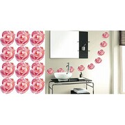 50×70 ローズ ウォールステッカー