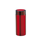 シーエスプリ スリムパーソナルボトル200 保冷・保温両用 0.2L レッド M-5301
