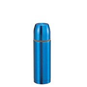シーエスプリ スリムボトル200 保冷・保温両用 0.2L コップ付 ライトブルー M-5335