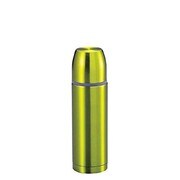 シーエスプリ スリムボトル200 保冷・保温両用 0.2L コップ付 ライムグリーン M-5336