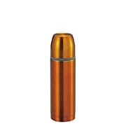 シーエスプリ スリムボトル200 保冷・保温両用 0.2L コップ付 オレンジ M-5338