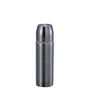 シーエスプリ スリムボトル200 保冷・保温両用 0.2L コップ付 ブラック M-5340
