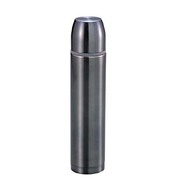 シーエスプリ スリムボトル300 保冷・保温両用 0.3L コップ付 ブラック M-5360