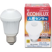 LED電球 E26口金 電球色相当 325lm 人感センサー付 ECOHiLUX（エコハイルクス） LDA5L-H-S5