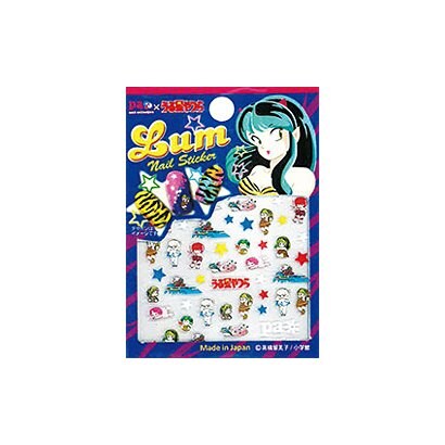 Pa×うる星やつら Nail Sticker Lum（ネイルスティッカー ラム） プチパニック lums01