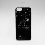 M-0150 [iPhone 5用 スヌーピーライトケース スヌーピーとフラワータイプ]