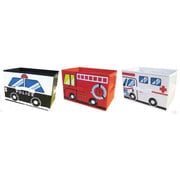 3段収納ボックスセット クルマ 2535-1280A