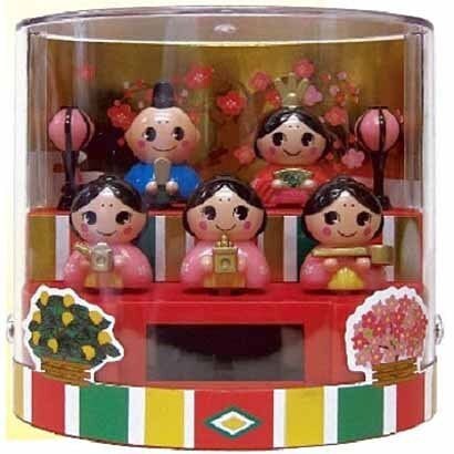 ソーラー おひな様 五人揃え