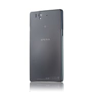 Simplism TR-UTXPZ-BK01 [Xperia Z用 超薄型0.35mmカバーセット 透明ブラック 0.35 Ultra Thin Cover Set for Xperia Z]