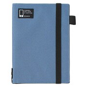 スマホでスキャンしやすいノートカバー A5 青 1791