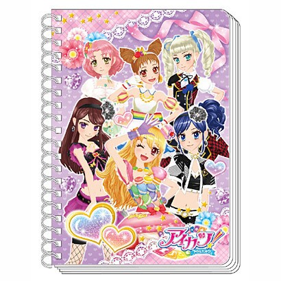 606712002 [B6ツインリングノート アイカツ]