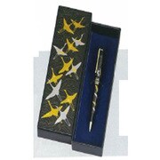 Ｍ128239 [ペンケース付き漆芸ボールペン　]