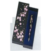 Ｍ128246 [ペンケース付き漆芸ボールペン　]